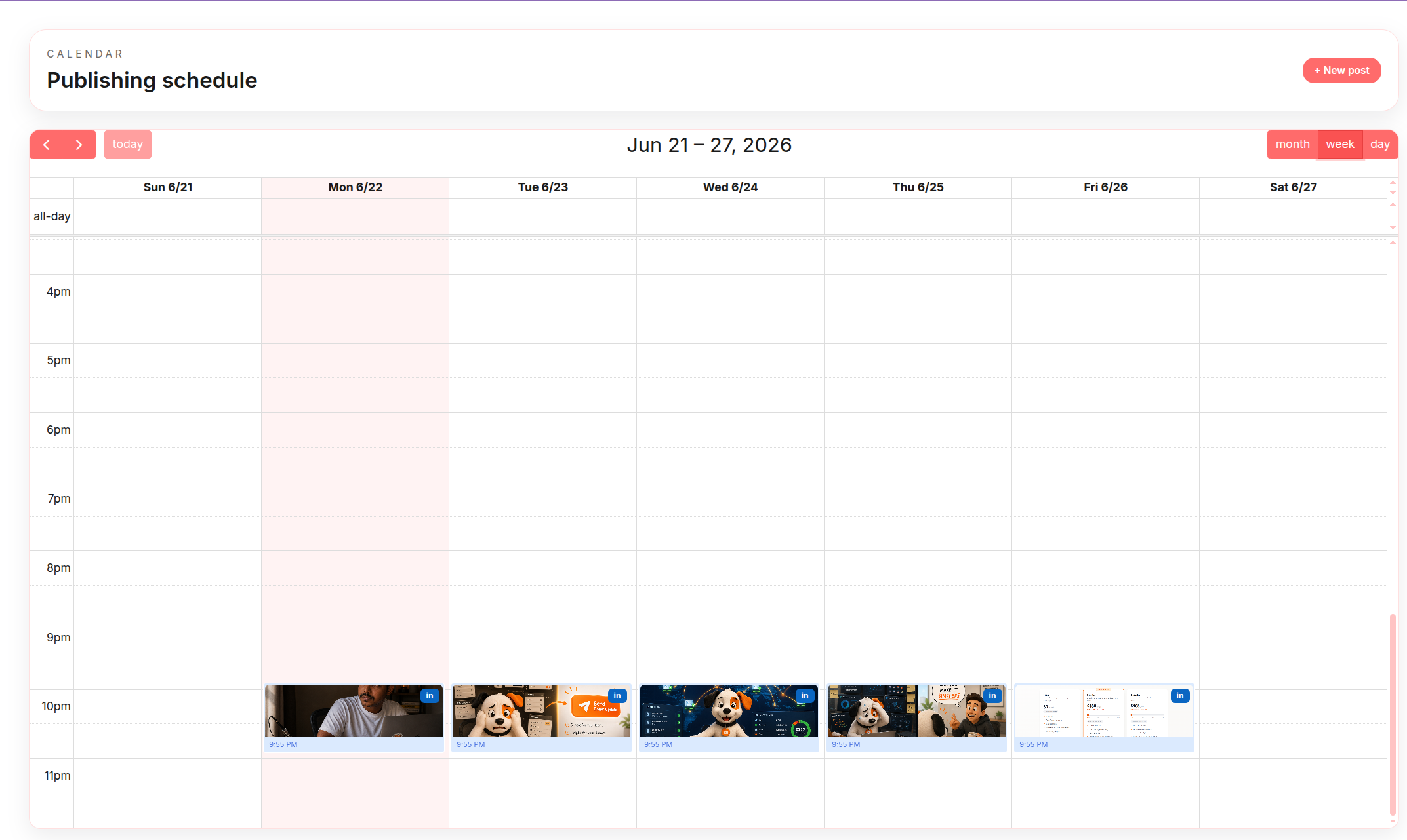 Plan your content