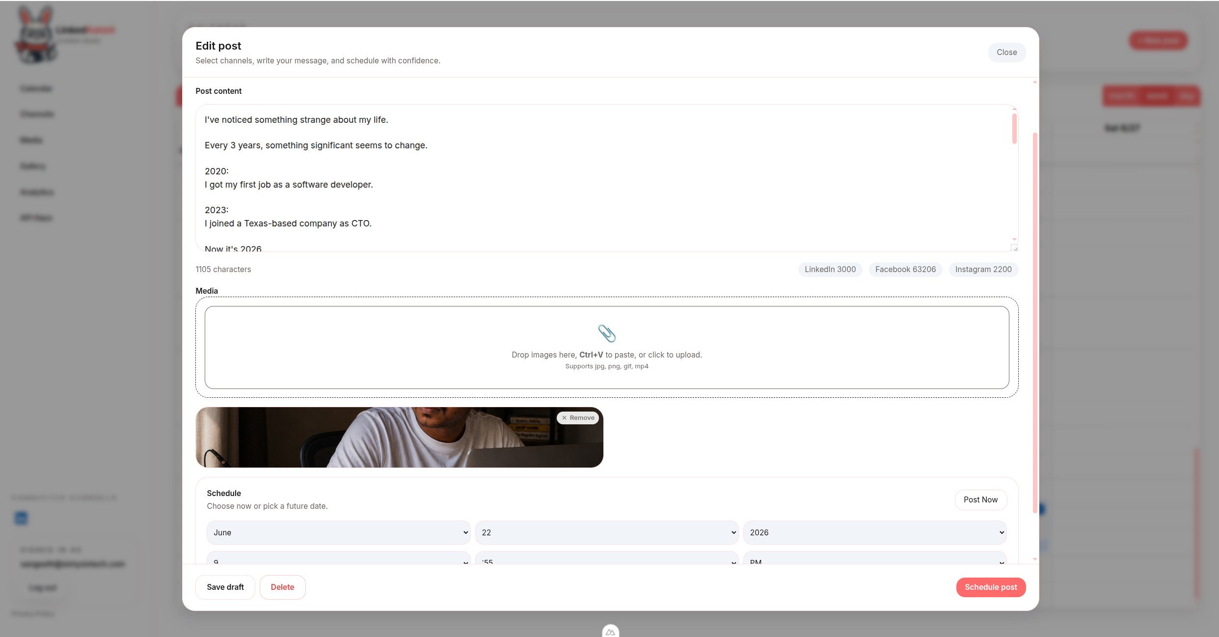 Publish on autopilot